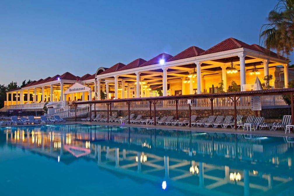 Club Tarhan Beach 迪迪姆 外观 照片